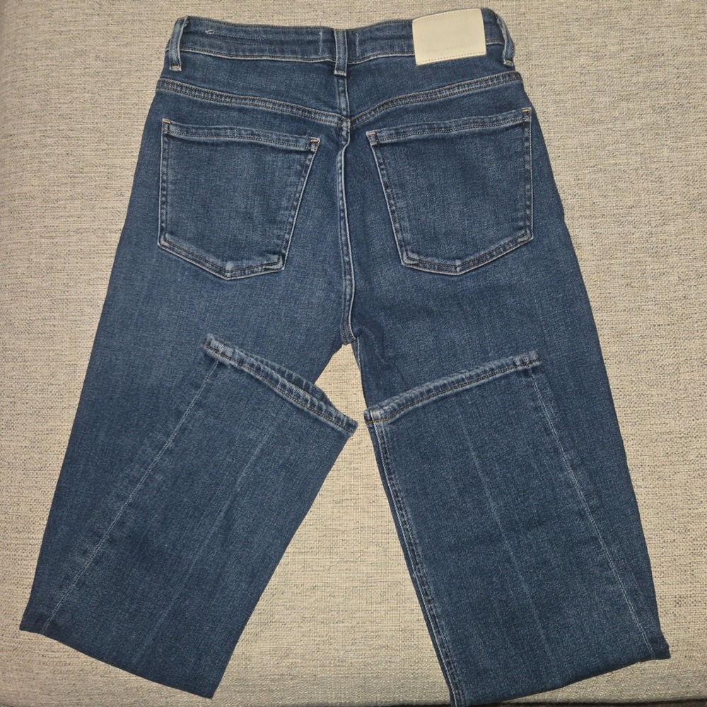 Citizens of Humanity Zurie High Rise Straight Leg Jeans Blue 2170-1549 Size 27 - Picture 2 of 8